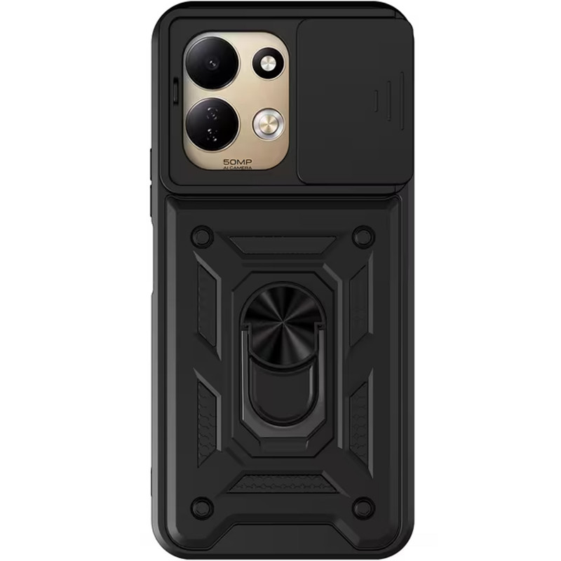 Фото Ударопрочный чехол Ummi Camshield Serge Ring для Xiaomi Redmi 17 (Черный / Black) на vchehle.ua