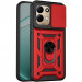Ударопрочный чехол Ummi Camshield Serge Ring для Xiaomi Redmi 17 (Красный / Red)