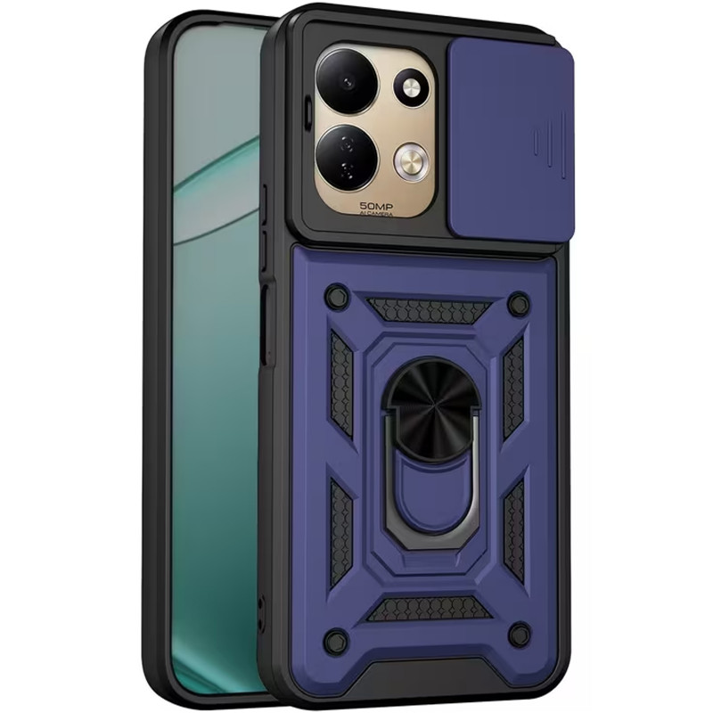 Ударопрочный чехол Ummi Camshield Serge Ring для Xiaomi Redmi 17 (Синий / Navy)