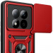 Фото Ударопрочный чехол Ummi Camshield Serge Ring для Xiaomi Redmi Note 15 Pro 5G (Красный / Red) в магазине vchehle.ua