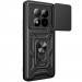 Фото Ударопрочный чехол Ummi Camshield Serge Ring для Xiaomi Redmi Note 15 Pro 5G (Черный / Black) в магазине vchehle.ua