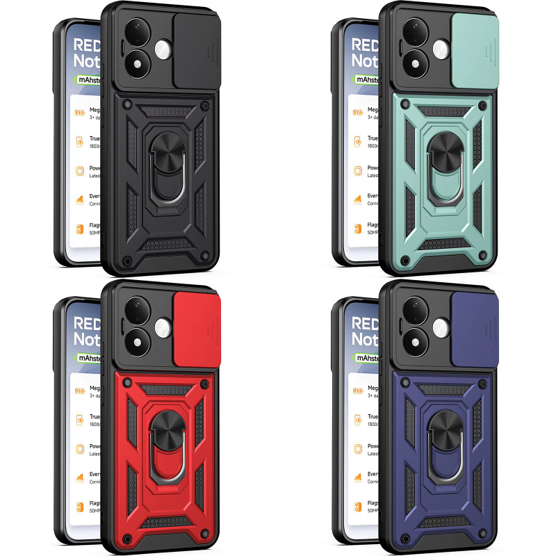 Ударопрочный чехол Ummi Camshield Serge Ring для Xiaomi Redmi Note 17