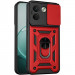 Ударопрочный чехол Ummi Camshield Serge Ring для Xiaomi Redmi Note 17 Pro (Красный / Red)