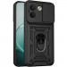 Ударопрочный чехол Ummi Camshield Serge Ring для Xiaomi Redmi Note 17 Pro (Черный / Black)