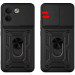 Фото Ударопрочный чехол Ummi Camshield Serge Ring для Xiaomi Redmi Note 17 Pro (Черный / Black) на vchehle.ua