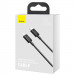 Купити Дата кабель Baseus Superior Series Fast Charging Type-C to Lightning PD 20W (1m) (CATLYS-A) (Чорний) на vchehle.ua