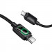 Дата кабель Hoco U146 Mundo Type-C to Type-C 60W (1.2m) (Black) в магазині vchehle.ua