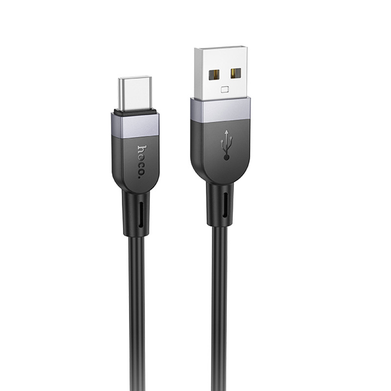 Дата кабель Hoco X109 Energy silicone USB to Type-C (1m) (Black)