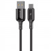 Дата кабель Proove Flex Metal USB для Type-C 3A (1m) (Black)