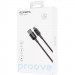 Фото Дата кабель Proove Flex Metal USB для Type-C 3A (1m) (Black) в маназині vchehle.ua