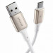 Фото Дата кабель Proove Flex Metal USB для Type-C 3A (1m) (White) на vchehle.ua