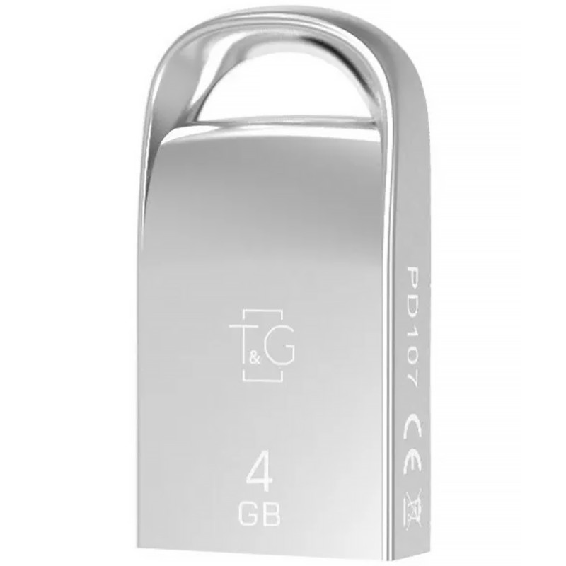 Флеш-накопитель T&G 107 Metal Series — 4GB