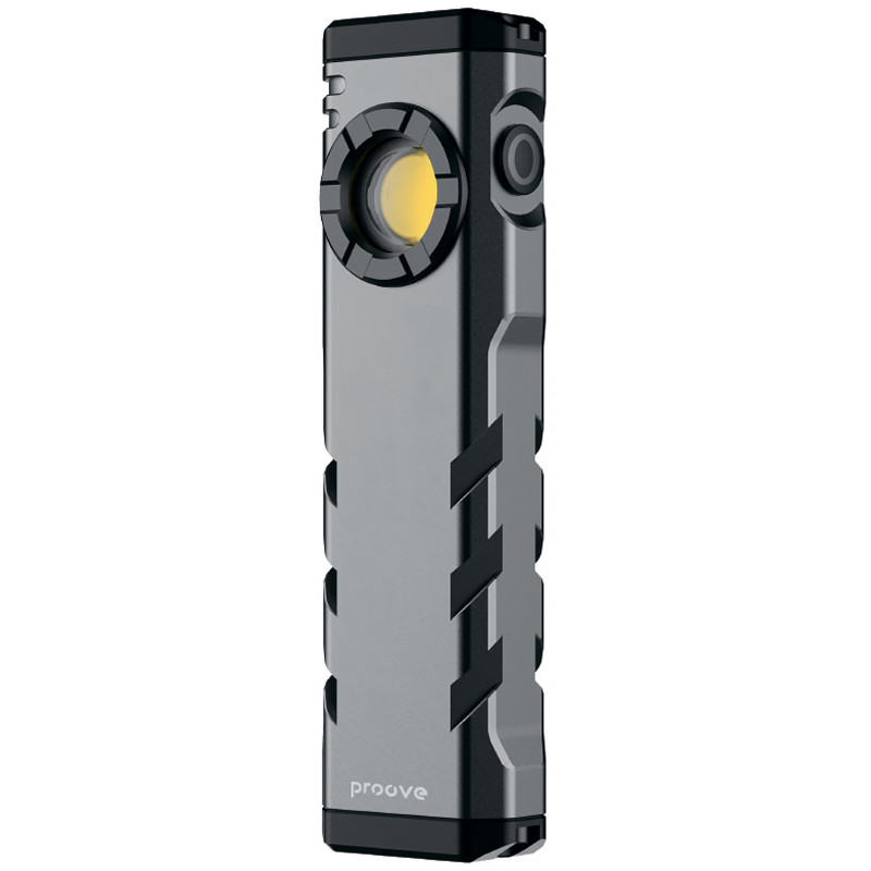 Фонарь аккумуляторный Proove Ray Slim (1000lm 1000mAh) (Gray)