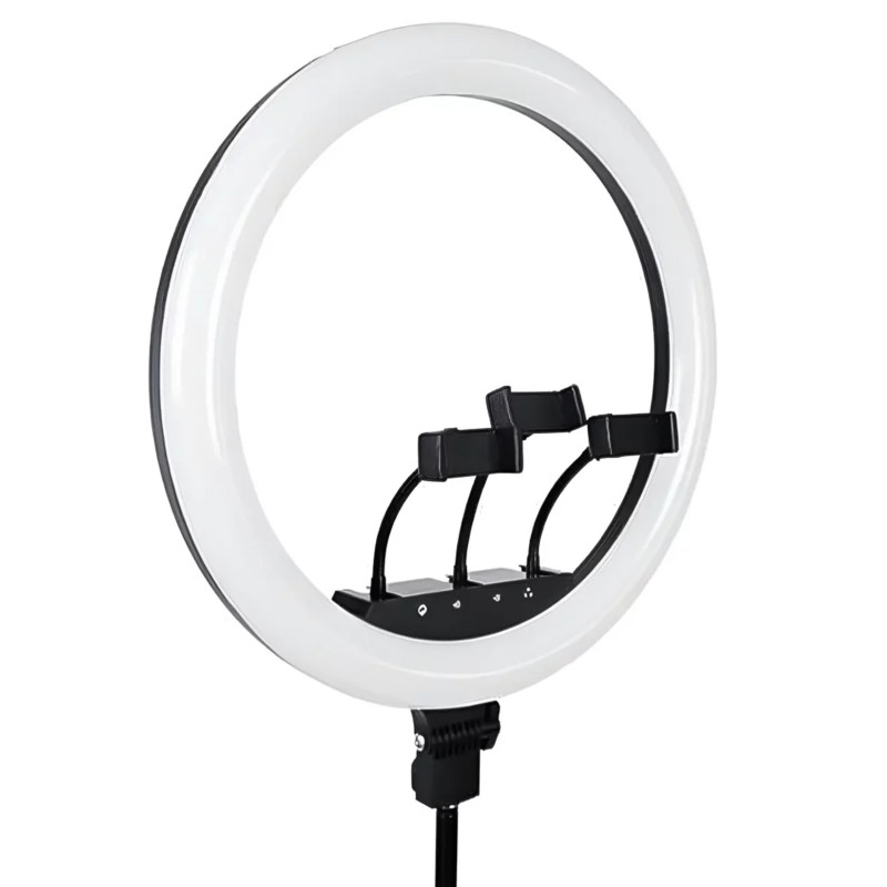Кольцевая светодиодная LED лампа Neepho NP-21 (Black)
