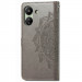 Купить Кожаный чехол-книжка Art Case с визитницей для Xiaomi Redmi 13C / Poco C65 (Серый) на vchehle.ua