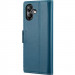 Фото Кожаный чехол-книжка CaseMe Nappa leather для Samsung Galaxy A07 4G / A08 / A06 (Blue) на vchehle.ua