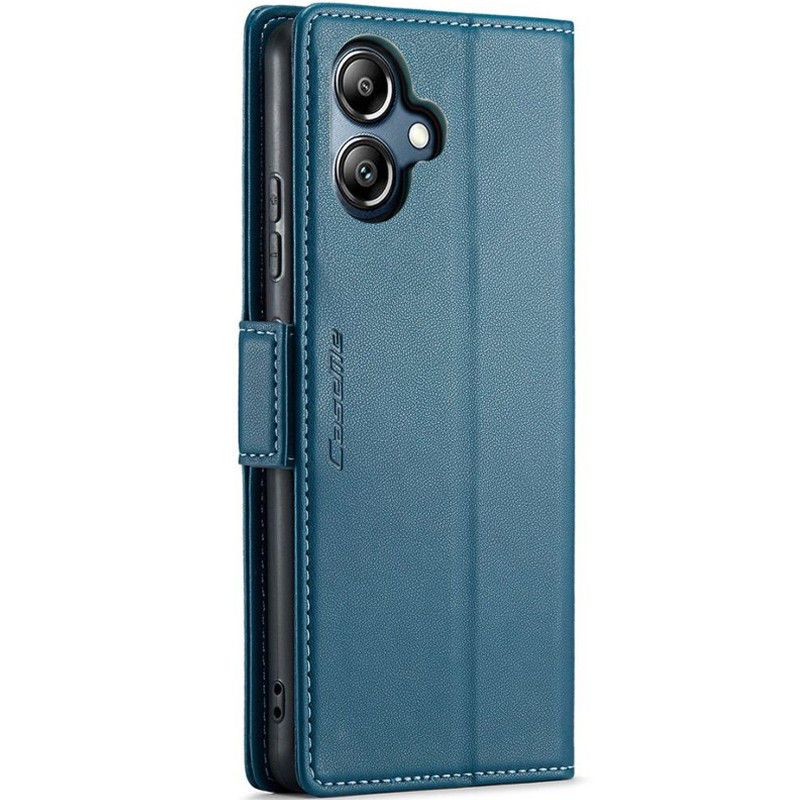 Фото Кожаный чехол-книжка CaseMe Nappa leather для Samsung Galaxy A07 4G / A08 / A06 (Blue) в магазине vchehle.ua