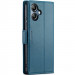 Фото Кожаный чехол-книжка CaseMe Nappa leather для Samsung Galaxy A07 4G / A08 / A06 (Blue) в магазине vchehle.ua