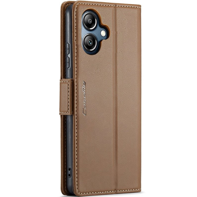 Фото Кожаный чехол-книжка CaseMe Nappa leather для Samsung Galaxy A07 4G / A08 / A06 (Brown) в магазине vchehle.ua