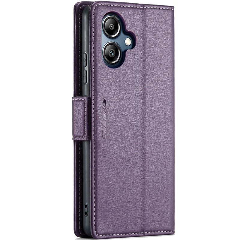 Фото Кожаный чехол-книжка CaseMe Nappa leather для Samsung Galaxy A07 4G / A08 / A06 (Purple) в магазине vchehle.ua