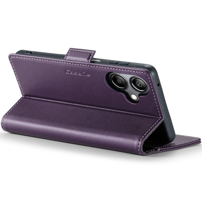 Заказать Кожаный чехол-книжка CaseMe Nappa leather для Samsung Galaxy A07 4G / A08 / A06 (Purple) на vchehle.ua