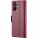 Фото Кожаный чехол-книжка CaseMe Nappa leather для Samsung Galaxy A07 4G / A08 / A06 (Red) на vchehle.ua