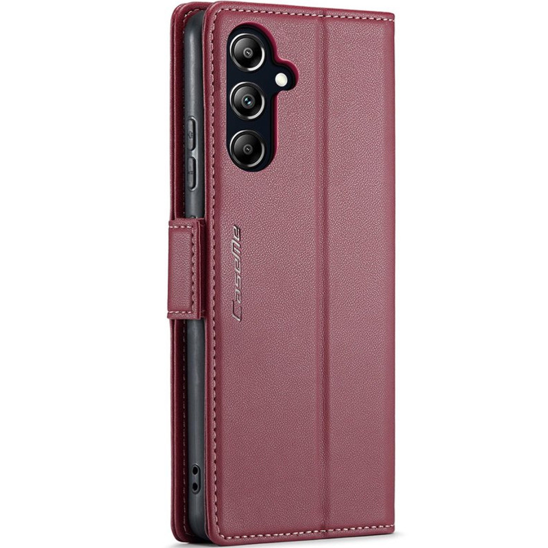 Фото Кожаный чехол-книжка CaseMe Nappa leather для Samsung Galaxy A16 4G/5G (Red) на vchehle.ua