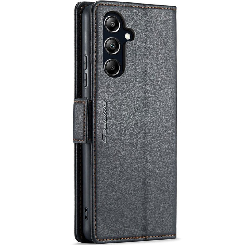 Фото Кожаный чехол-книжка CaseMe Nappa leather для Samsung Galaxy A17 / A18 (Black) на vchehle.ua