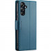Фото Кожаный чехол-книжка CaseMe Nappa leather для Samsung Galaxy A17 / A18 (Blue) на vchehle.ua