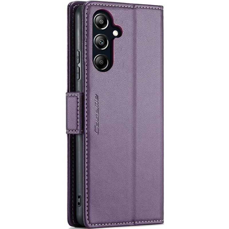 Фото Кожаный чехол-книжка CaseMe Nappa leather для Samsung Galaxy A17 / A18 (Purple) на vchehle.ua