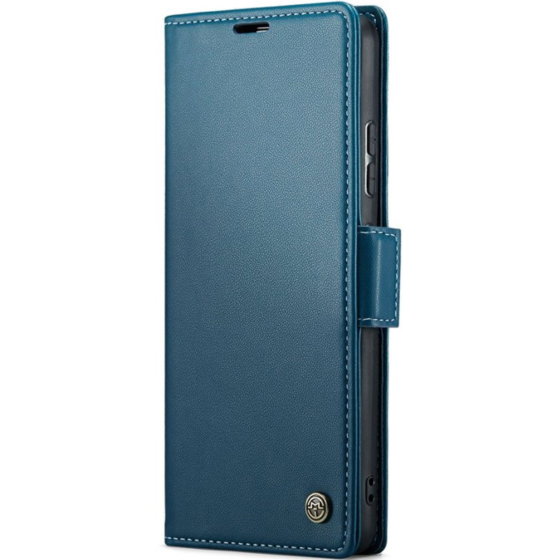 Кожаный чехол-книжка CaseMe Nappa leather для Samsung Galaxy A26 5G (Blue)