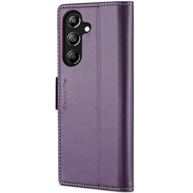 Кожаный чехол-книжка CaseMe Nappa leather для Samsung Galaxy A26 5G (Purple) в магазине vchehle.ua