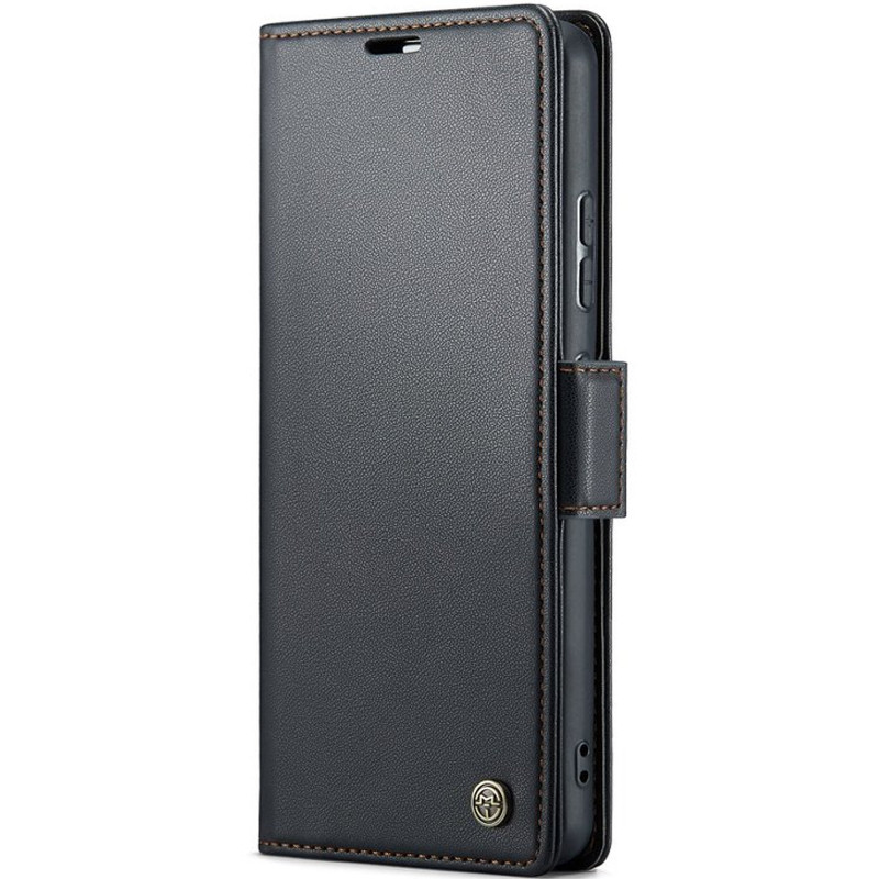 Кожаный чехол-книжка CaseMe Nappa leather для Samsung Galaxy A27 (Black)