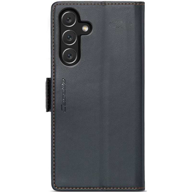 Фото Шкіряний чохол-книжка CaseMe Nappa leather на Samsung Galaxy A57 5G (Black) в маназині vchehle.ua