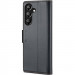 Шкіряний чохол-книжка CaseMe Nappa leather на Samsung Galaxy A57 5G (Black) в магазині vchehle.ua
