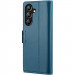 Шкіряний чохол-книжка CaseMe Nappa leather на Samsung Galaxy A57 5G (Blue) в магазині vchehle.ua