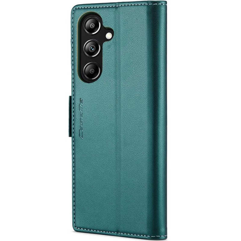Замовити Шкіряний чохол-книжка CaseMe Nappa leather на Samsung Galaxy A57 5G (Green) на vchehle.ua