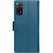 Шкіряний чохол-книжка CaseMe Nappa leather на Xiaomi Redmi Note 11 (Global) / Note 11S / 12S (Blue) в магазині vchehle.ua