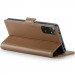 Фото Шкіряний чохол-книжка CaseMe Nappa leather на Xiaomi Redmi Note 11 (Global) / Note 11S / 12S (Brown) в маназині vchehle.ua