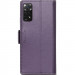 Фото Шкіряний чохол-книжка CaseMe Nappa leather на Xiaomi Redmi Note 11 (Global) / Note 11S / 12S (Purple) в маназині vchehle.ua