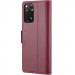 Фото Шкіряний чохол-книжка CaseMe Nappa leather на Xiaomi Redmi Note 11 (Global) / Note 11S / 12S (Red) на vchehle.ua