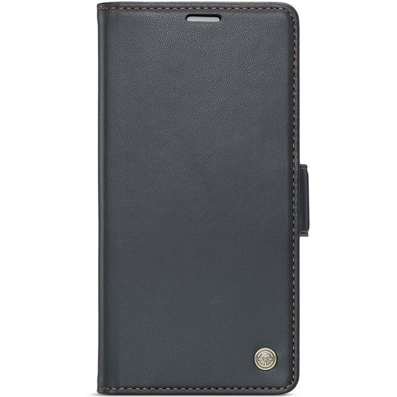 Заказать Кожаный чехол-книжка CaseMe Nappa leather для Xiaomi Redmi Note 15 4G/5G (EU) / Poco M8 5G (Black) на vchehle.ua
