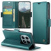 Заказать Кожаный чехол-книжка CaseMe Nappa leather для Xiaomi Redmi Note 15 4G/5G (EU) / Poco M8 5G (Green) на vchehle.ua