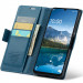 Купити Шкіряний чохол-книжка CaseMe Nappa leather на Xiaomi Redmi Note 15 Pro 4G (Blue) на vchehle.ua