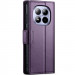 Фото Шкіряний чохол-книжка CaseMe Nappa leather на Xiaomi Redmi Note 15 Pro 4G (Purple) на vchehle.ua