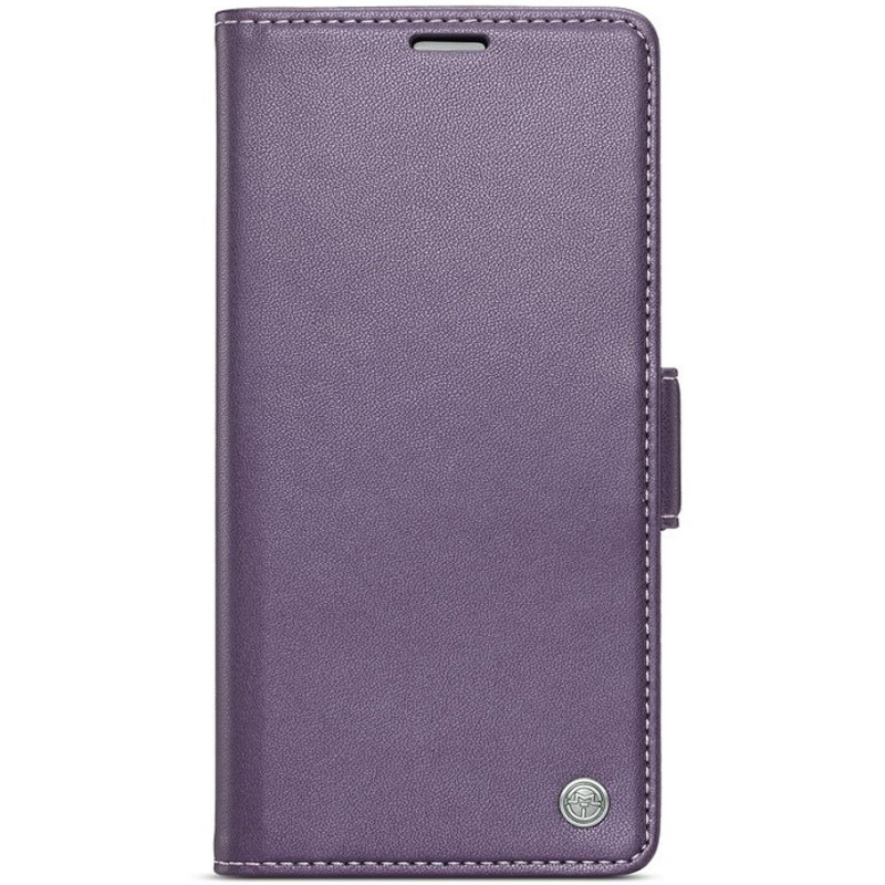 Замовити Шкіряний чохол-книжка CaseMe Nappa leather на Xiaomi Redmi Note 15 Pro 4G (Purple) на vchehle.ua