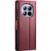 Фото Кожаный чехол-книжка CaseMe Nappa leather для Xiaomi Redmi Note 15 Pro 5G (Red) на vchehle.ua