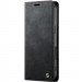 Кожаный чехол-книжка CaseMe Velvet Matte для Apple iPhone 17 Pro / 18 Pro (6.3") (Black)