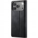 Фото Кожаный чехол-книжка CaseMe Velvet Matte для Apple iPhone 17 Pro / 18 Pro (6.3") (Black) в магазине vchehle.ua