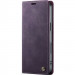 Кожаный чехол-книжка CaseMe Velvet Matte для Apple iPhone 17 Pro / 18 Pro (6.3") (Purple)